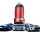 Автомобільний Зарядний Пристрій USB SkyDolphin SZ02 2USB 2.4A (Червоний) - изображение 4