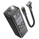 Автомобільний портативний насос компресор Hoco ZP7 5000mAh 10.3 bar Black - зображення 1
