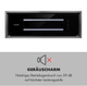 Стельова витяжка Klarstein High Line 77 см 410 м3/год 75 Вт - зображення 6