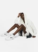 Толстовка на молнии с капюшоном оверсайз женская Nike W Nsw Phnx Flc Fz Os Hoodie DQ5758-133 S (196149283364) - изображение 3