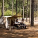 Палатка с навесом Naturehike CNH22ZP029 Светло-коричневая (6975641887829) - изображение 7