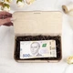 Деревянная подарочная коробка-конверт для денег на свадьбу с лазерной гравировкой для молодоженов, Светлое дерево, WOODPRESENT - изображение 4