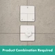 Переключатель потока HANSGROHE ShowerSelect Comfort Q скрытого монтажа латунный белый 15587700 - изображение 3