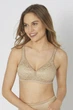 Бюстгальтер Soft Triumph Elegant Cotton N M001 95E бежевый - изображение 1