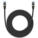 Патч-корд Baseus High Speed CAT7 10Gigabit Ethernet Cable (Braided Cable)3m Cluster Black - изображение 1