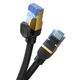 Патч-корд Baseus High Speed CAT7 10Gigabit Ethernet Cable (Braided Cable) 8m Cluster Black - зображення 3