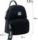 Міні рюкзак-сумка GoPack Teens 20x15x4.5 см чорний (GO24-181XXS-4) - зображення 2