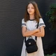 Міні рюкзак-сумка GoPack Teens 20x15x4.5 см чорний (GO24-181XXS-4) - зображення 10