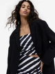 Топ женский H&M 061160495_blackwhite M Черный/Белый (6666000302663) - изображение 4
