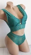 Комплект нижньої білизни бюстгальтер топ і трусики New Style One Size S/М зелений (2-223) - зображення 2