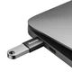 Адаптер Baseus Ingenuity Mini OTG Type-C to USB-A 3.1 Black (ZJJQ000001) - зображення 7