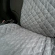 Накидки чехлы на сиденья автомобиля Sheepskin из алькантары (эко-замша) стандарт 2 шт серые (R370-2-N) - изображение 3