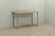 Компьютерный стол Ferrum-decor Курт 75x140x70 серый ДСП Дуб Сонома 32мм - изображение 1