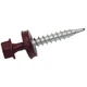 Саморез 4,8х35 для кровли RAL3005 М Steelfix 250 шт (010101) - изображение 1