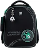 Рюкзак шкільний Kite Education каркасний Football 35x26x13.5 см Чорний (K24-555S-9) - зображення 1