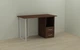 Комп'ютерний стіл Ferrum-decor Отто 75x140x60 білий ДСП Венге 16мм - зображення 1