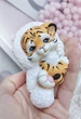 Силіконовий молд Тигреня в шапці - изображение 2