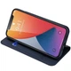 Противоударный Чехол-книжка Dux Ducis с карманом для визиток для Apple iPhone 14 / 13 (6.1") Синий - изображение 3