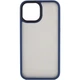 TPU+PC чохол Metal Buttons для Apple iPhone 13 (6.1") Синій - зображення 1
