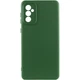 Чохол для Samsung Galaxy A36 5G (A366) GETMAN TPU Liquid Silk Full Camera Зелений/Dark green - зображення 1