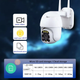 Внешняя наружная поворотно купольная Wi-Fi камера с датчиком движения (476327-Prob) Белая - изображение 7