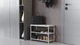 Банкетка универсальная Ferrum-decor Слайм 45x63x26 белый ДСП Белое 16мм (XK00007) - изображение 1