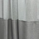 Шторы для кухни из льна Adagio Windows Decor Светло серые с магнитными подхватами,однотонные кухонные тюлевые занавески 140х170см (2шт) - изображение 2