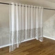 Кухонна тюль арка Мармур Adagio Windows Decor Сіра/Біла під будь-який карниз у розмірах 2,7х1,6м, легка коротка штора для вікна - зображення 2