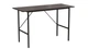 Стол письменный Line Тайм Ferrum-decor 750x1200x500 Черный металл ДСП Венге Магия 16 мм (FRD-106161) - изображение 1