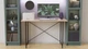 Стіл письмовий Line Лайт Ferrum-decor 750x1200x600 Чорний метал ДСП Дуб Сан-Маріно 16 мм (LINE123) - зображення 5