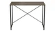 Стол письменный Line Лайт Ferrum-decor 750x1000x500 Черный металл ДСП Дуб Сонома Трюфель 16 мм (LINE105) - изображение 3