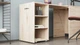 Стол-тумба трансформер Смарт 1/1 Ferrum-decor 750x1450x500 ДСП Дуб Сан-Марино 16 мм (SMART002) - изображение 10
