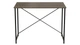 Стол письменный Line Лайт Ferrum-decor 750x1000x600 Черный металл ДСП Дуб Сонома Трюфель 16 мм (LINE112) - изображение 3