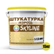 Штукатурка "Короед" Skyline акриловая, зерно 1-1,5 мм, 15 кг - изображение 2