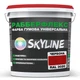 Краска резиновая суперэластичная сверхстойкая «РабберФлекс» SkyLine Красный RAL 3020 3.6 кг - изображение 1