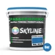 Краска резиновая суперэластичная сверхстойкая «РабберФлекс» SkyLine Ярко-голубой RAL 5015 6 кг - изображение 2