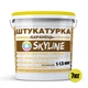 Штукатурка "Барашек" акриловая, зерно 1-1,5 мм 7 кг SkyLine Белый 000279297 - изображение 2