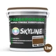 Краска суперэластичная сверхстойкая Skyline РабберФлекс Желто-коричневый RAL 8008 1,2 кг - изображение 2