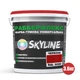 Краска резиновая суперэластичная сверхстойкая «РабберФлекс» SkyLine Красный RAL 3020 3.6 кг - изображение 2