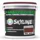 Фарба гумова супереластична надстійка «РабберФлекс» SkyLine Червоно-коричнева RAL 3009 1,2 кг - зображення 1