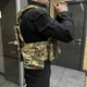 Плитоноска с подсумками - 6 шт, Мультикам, Cordura 1000D, образца НАТО, с системой Molle, Yakeda VT-6031 - изображение 11