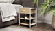 Тумба универсальная Ferrum-decor Вивьен 1/2 50x41x40 белый ДСП Дуб Сонома 16мм (XK00082) - изображение 2