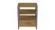 Тумба універсальна Ferrum-decor Вів'єн 1/1 50x41x40 сірий ДСП Дуб Артизан 16мм (XK00105) - зображення 3