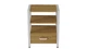 Тумба универсальная Ferrum-decor Вивьен 1/1 50x41x40 белый ДСП Дуб Артизан 16мм (XK00099) - изображение 3