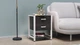 Тумба універсальна Ferrum-decor Вів'єн 2/1 50x41x40 білий ДСП Сосна Кембра 16мм (XK00138) - зображення 6