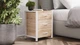 Тумба универсальная Ferrum-decor Вивьен 3 50x41x40 белый ДСП Дуб Сан-Марино 16мм (XK00152) - изображение 2