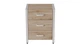 Тумба универсальная Ferrum-decor Вивьен 3 50x41x40 белый ДСП Дуб Сан-Марино 16мм (XK00152) - изображение 6