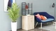 Стол-тумба трансформер Смарт 4/1 с этажеркой Ferrum-decor 1430x1450x500 Черный металл ДСП Дуб Сан-Марино 16 мм (SMART401) - изображение 6