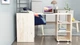 Стол-тумба трансформер Смарт 4/1 с этажеркой Ferrum-decor 1430x1450x500 Черный металл ДСП Дуб Сан-Марино 16 мм (SMART401) - изображение 8