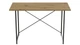 Стол письменный Line Лайт Ferrum-decor 750x1200x600 Черный металл ДСП Дуб Артизан 16 мм (LINE127) - изображение 1